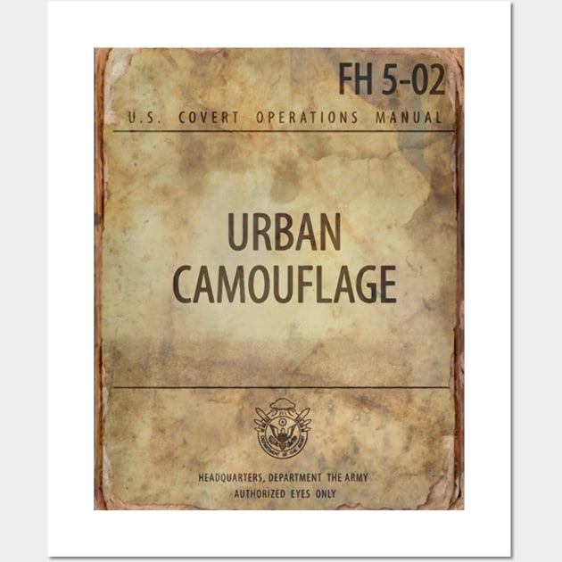 URBAN CAMOUFLAGE Wall Art by YourStyleB